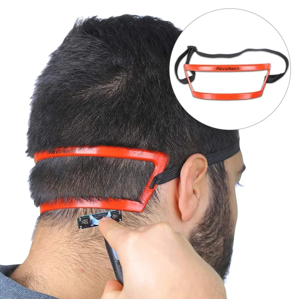 Hair Trimming Ruler Neckline Guide Shaping Styling Beard Template Comb Neck Back Styler Men Neck Shaping Ruler Tools for Barber