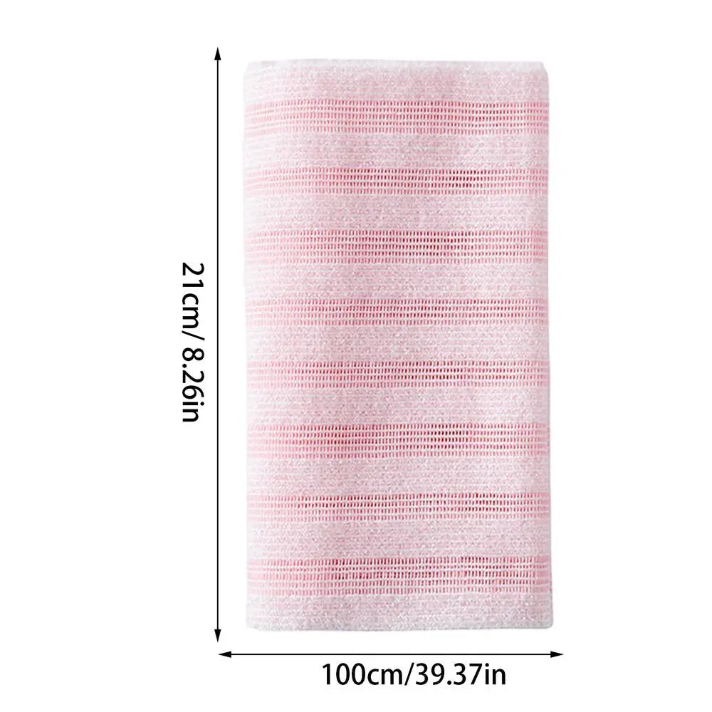 Body Exfoliator Towel Bath Body Back Wash Cloth Towel Bath Scrubber Exfoliating Scrub Shower Sponge Body Bathroom Accessories