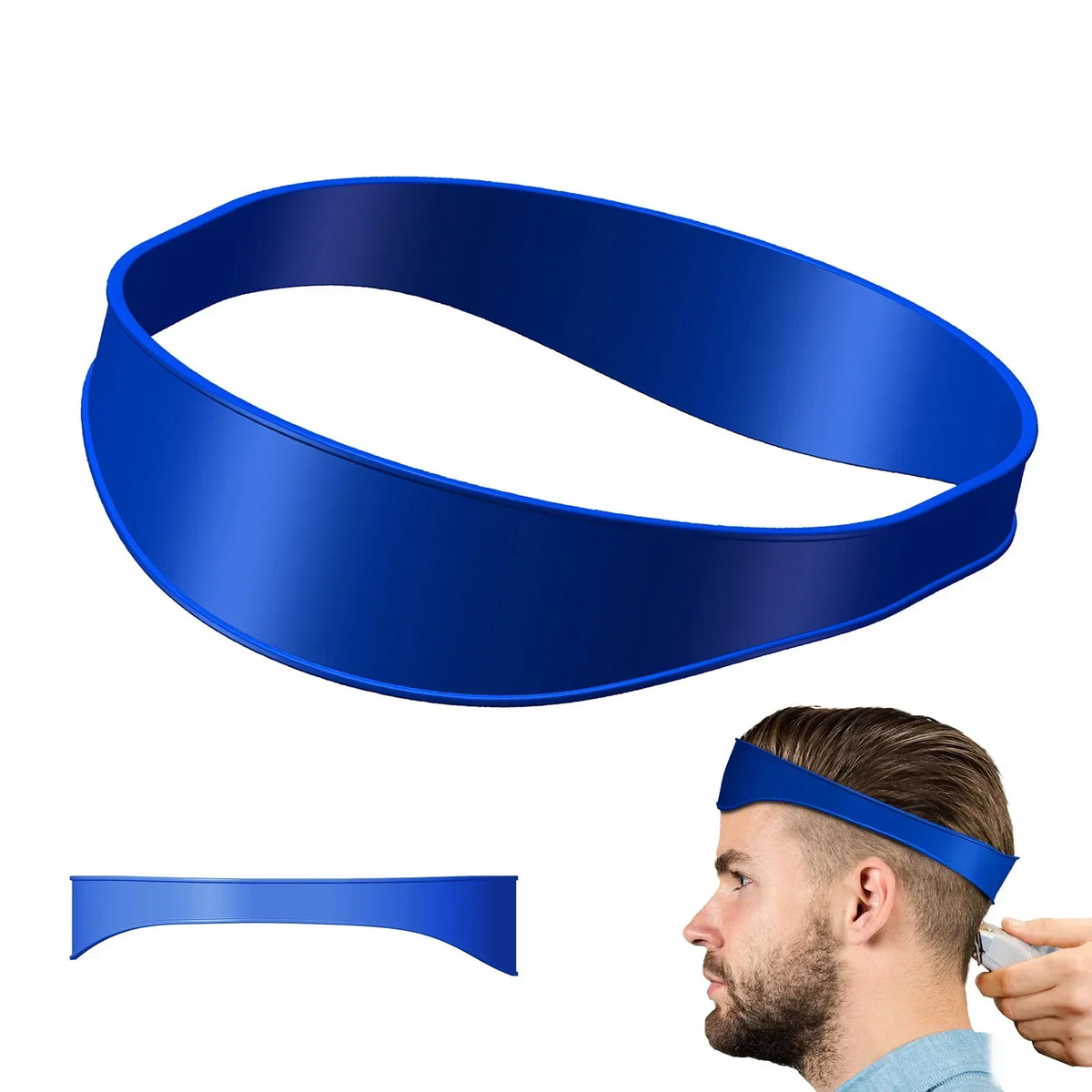 Hair Trimming Ruler Neckline Guide Shaping Styling Beard Template Comb Neck Back Styler Men Neck Shaping Ruler Tools for Barber