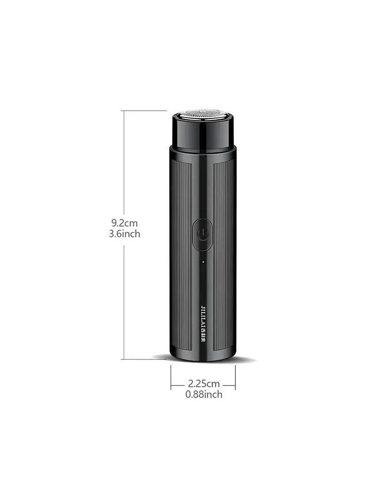 USB Rechargeable Mini-Shave,Pocket Size Portable Electric Shaver Facial Razor Daily Personal Grooming Care Accessory For Men