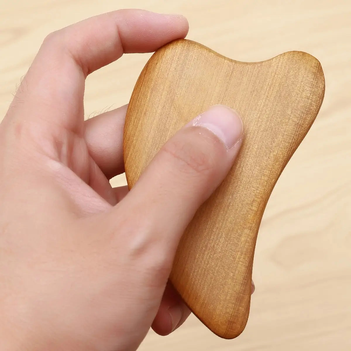 Gua Sha Facial Tools Skin Care Tools 1pc Wooden Gua Sha Massage Board For Face For Spa Acupuncture Point Massager