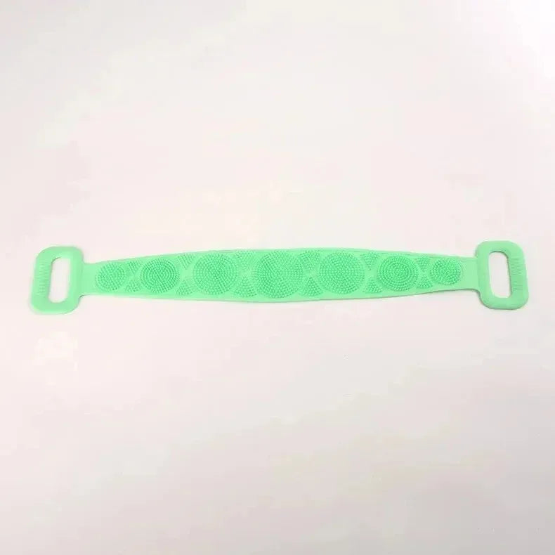 Body Sponge Silicone Back Brushes Bath Towels Scrubber Rubbing Back Peeling Massage Shower Belt Extended Skin Clean Brushes