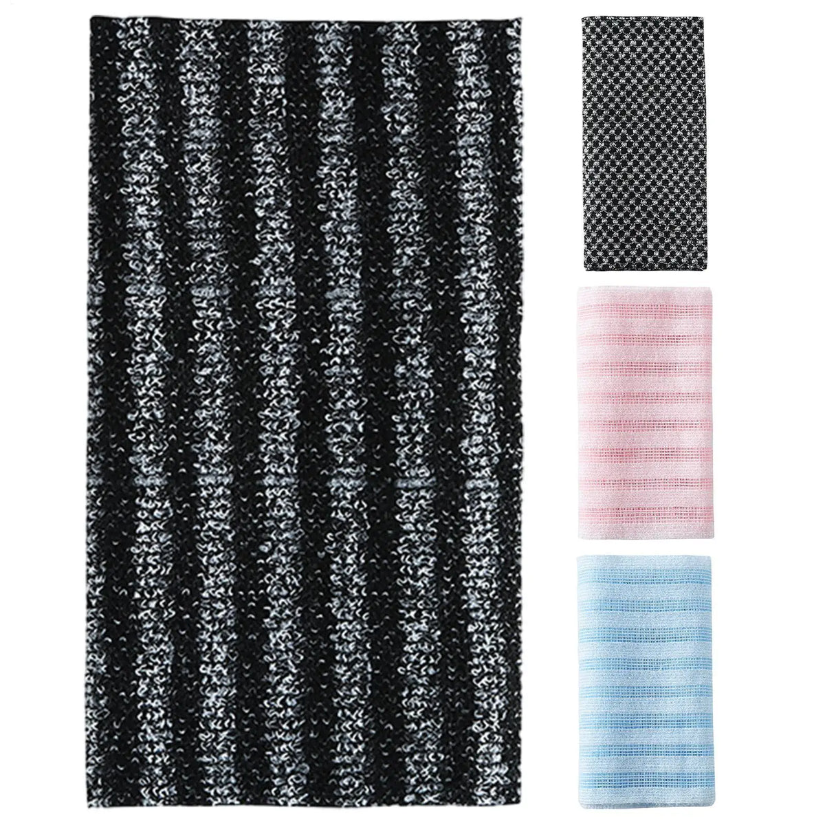Body Exfoliator Towel Bath Body Back Wash Cloth Towel Bath Scrubber Exfoliating Scrub Shower Sponge Body Bathroom Accessories