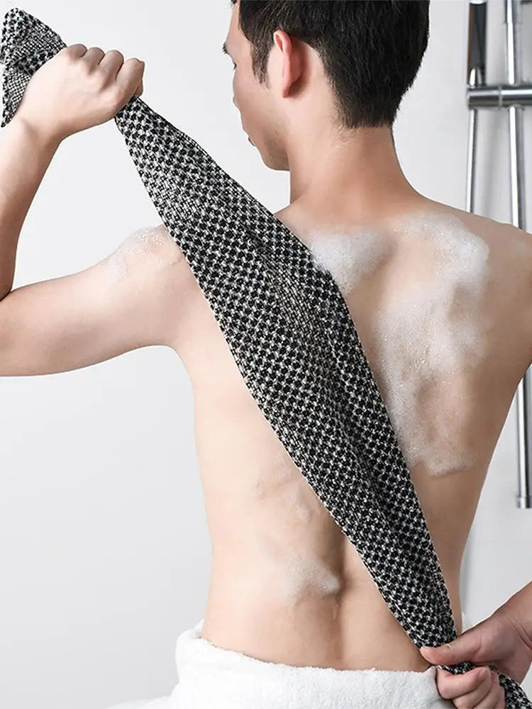 Body Exfoliator Towel Bath Body Back Wash Cloth Towel Bath Scrubber Exfoliating Scrub Shower Sponge Body Bathroom Accessories