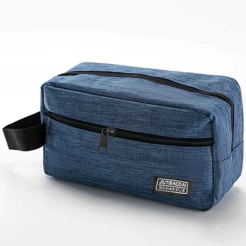 Men's Business Toiletry Bag, Travel Makeup Organizer, Large Capacity Storage Pouch, Durable Fashion Design, Ideal for Daily Use