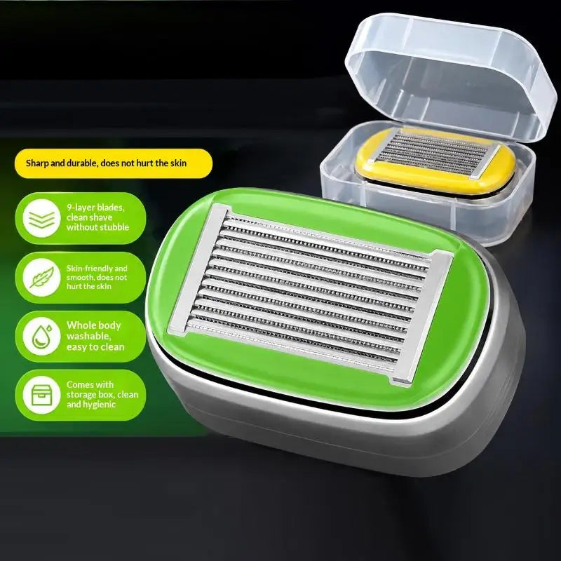 Manual Bald Head Special Razor Smooth Stubble Free Precision Trimming Hair Removal Grooming Essential