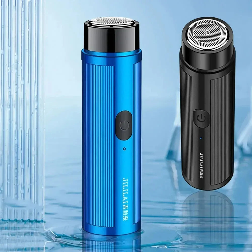 USB Rechargeable Mini-Shave,Pocket Size Portable Electric Shaver Facial Razor Daily Personal Grooming Care Accessory For Men