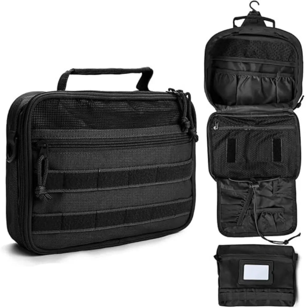 Hanging Toiletry Bag for Men Waterproof Large Capacity Shaving Hygiene Bag Multi Pocket Travel Toiletry Kit Traveling Use