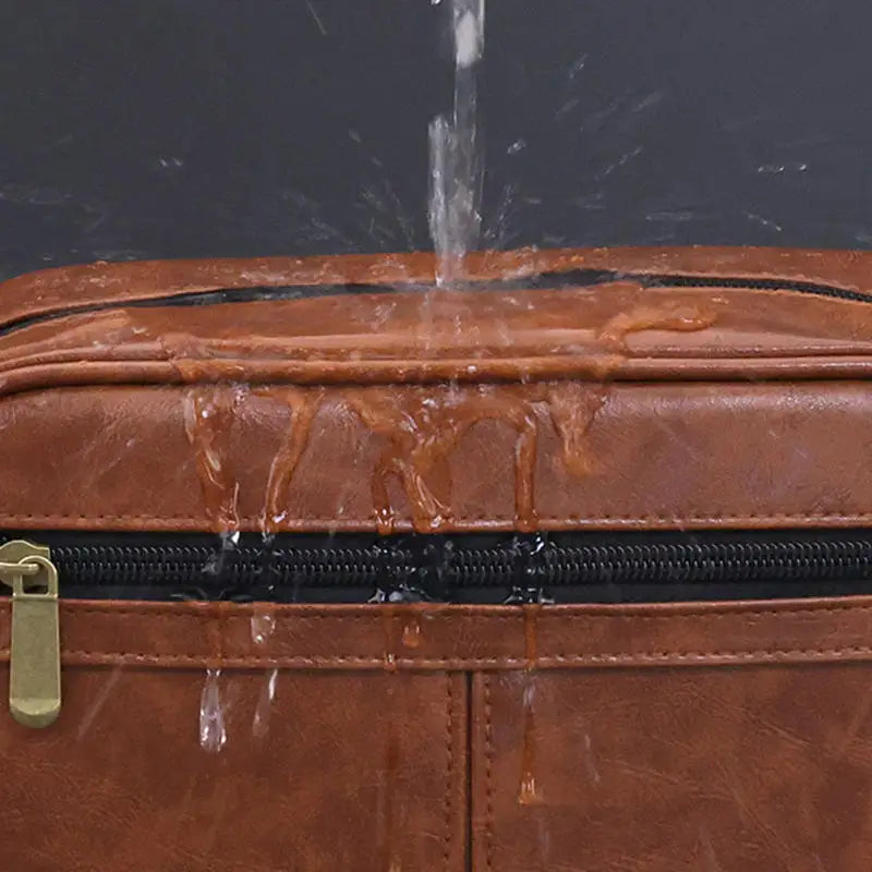 Men Toiletry Bag Travel Necessary Business Cosmetic Makeup Cases Male Hanging Storage Organizer Vintage Luxury Wash Bags