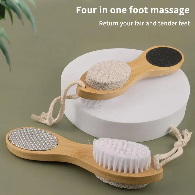 Remover Pumice Callus 1 Tool Stone 4-In-1 Dead Scrub Foot Pcs Skin Smooth Feet For Foots-Grinding-Board Foot Care