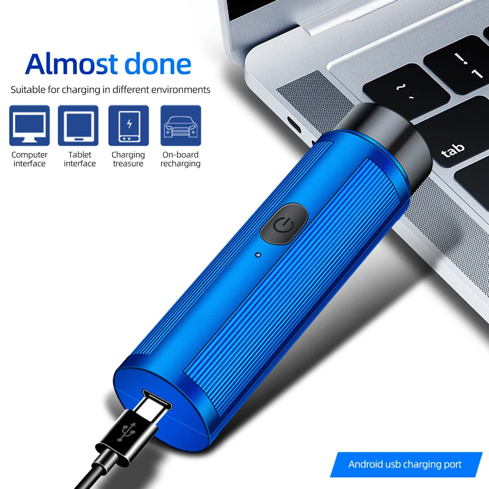 USB Rechargeable Mini-Shave,Pocket Size Portable Electric Shaver Facial Razor Daily Personal Grooming Care Accessory For Men