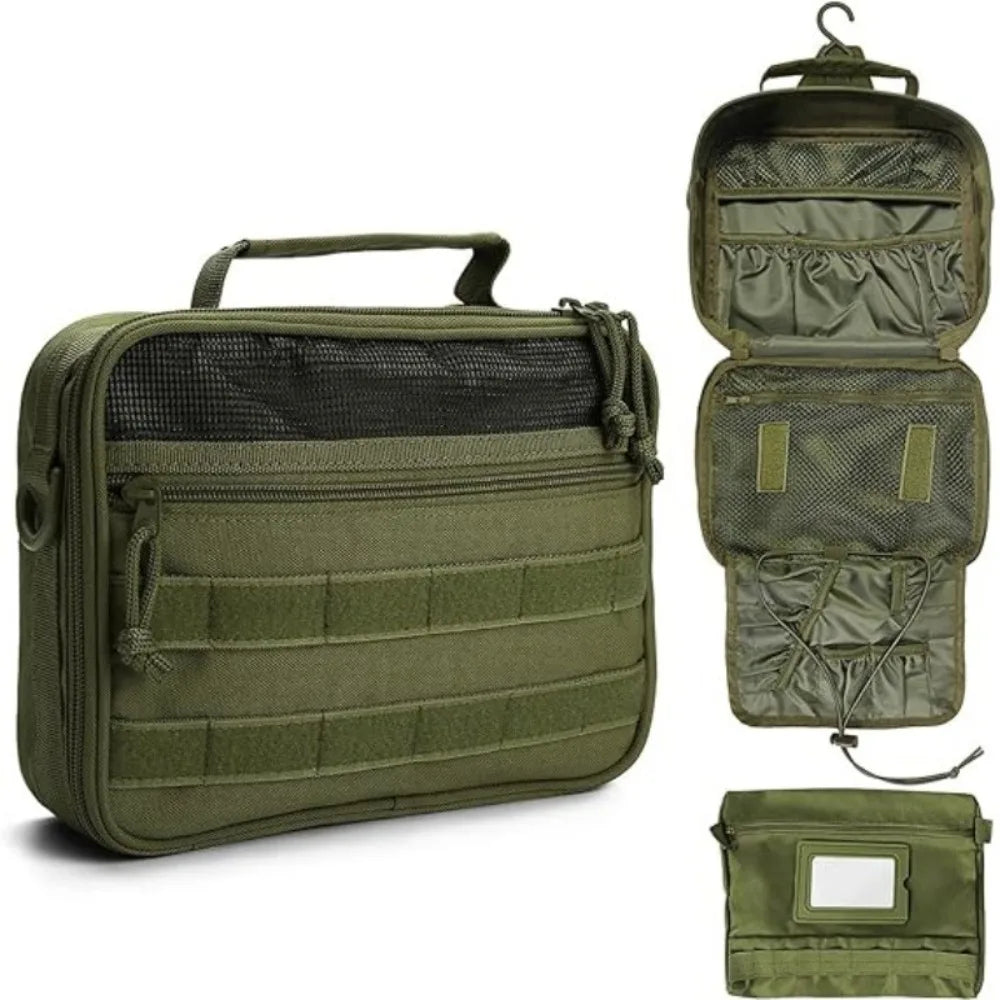 Hanging Toiletry Bag for Men Waterproof Large Capacity Shaving Hygiene Bag Multi Pocket Travel Toiletry Kit Traveling Use