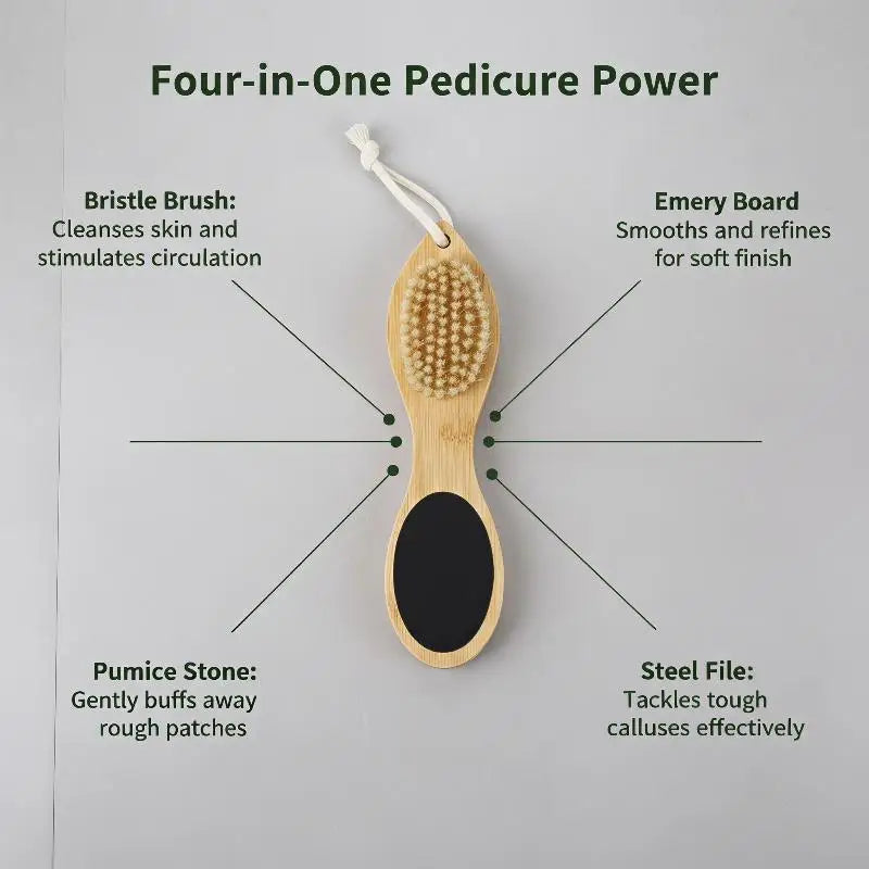 Remover Pumice Callus 1 Tool Stone 4-In-1 Dead Scrub Foot Pcs Skin Smooth Feet For Foots-Grinding-Board Foot Care